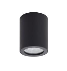 DK3007-BK Накладной светильник влагозащ., IP 44, 15 Вт, GU10, черный, алюминий