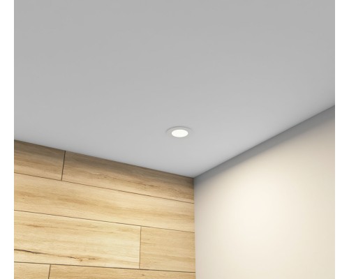 DK3101-WH Встраиваемый влагозащищенный светильник, IP65, до 10 Вт, LED, GU5,3, белый