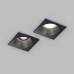 DK2131-BK Встраиваемый влагозащищённый светильник COVE, IP44, до 15 Вт LED, GU10, алюминий, чёрный