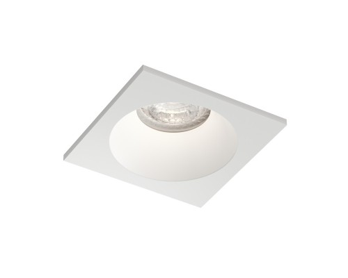 DK2131-WH Встраиваемый влагозащищённый светильник COVE, IP44, до 15 Вт LED, GU10, алюминий, белый