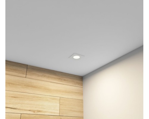 DK3102-WH Встраиваемый влагозащищенный светильник, IP65, до 10 Вт, LED, GU5,3, белый