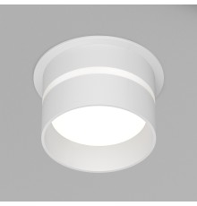 DK2404-WH Встраиваемый светильник влагозащ., IP 44, до 15 Вт, GU10, белый, алюминий