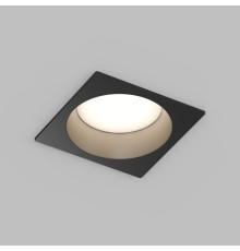 Встраиваемый влагозащищенный светильник DEEP, IP65, 15 Вт, GU5.3, LED, черный, пластик