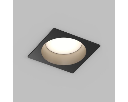 Встраиваемый влагозащищенный светильник DEEP, IP65, 15 Вт, GU5.3, LED, черный, пластик