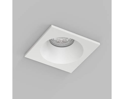 DK2131-WH Встраиваемый влагозащищённый светильник COVE, IP44, до 15 Вт LED, GU10, алюминий, белый