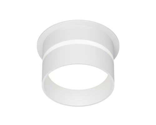 DK2404-WH Встраиваемый светильник влагозащ., IP 44, до 15 Вт, GU10, белый, алюминий