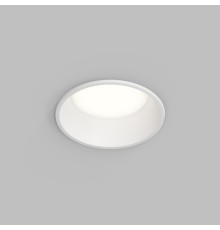 Встраиваемый влагозащищенный светильник TRIM, 12 Вт LED 3000-4000-6500K, IP44, алюминий, акрил