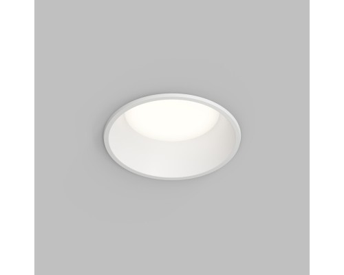 Встраиваемый влагозащищенный светильник TRIM, 12 Вт LED 3000-4000-6500K, IP44, алюминий, акрил