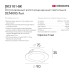 DK3101-BK Встраиваемый влагозащищенный светильник, IP65, до 10 Вт, LED, GU5,3, черный