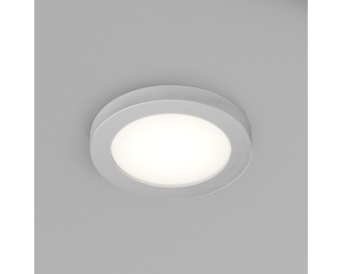 DK3012-AL Встраиваемый светильник влагозащ., IP 44, 50 Вт, GU10, серый, алюминий