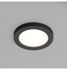 DK3012-BK Встраиваемый светильник влагозащ., IP 44, 50 Вт, GU10, черный, алюминий