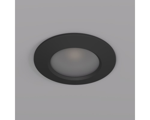 DK3016-BK Встраиваемый светильник влагозащ., IP 65, 50 Вт, GU10, черный, алюминий