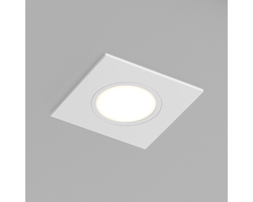 DK3102-WH Встраиваемый влагозащищенный светильник, IP65, до 10 Вт, LED, GU5,3, белый