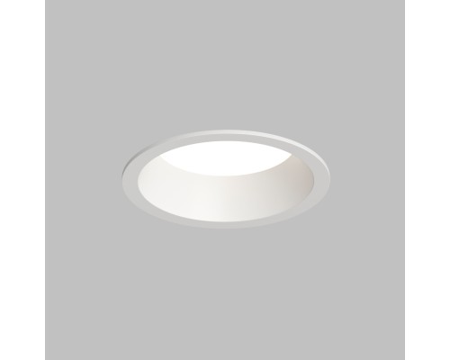 DK3103-WH Встраиваемый влагозащищенный светильник, IP 65, 10 Вт, GU5.3, LED, белый, пластик