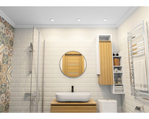 DK3016-WH Встраиваемый светильник влагозащ., IP 65, 50 Вт, GU10, белый, алюминий