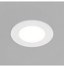 DK3101-WH Встраиваемый влагозащищенный светильник, IP65, до 10 Вт, LED, GU5,3, белый