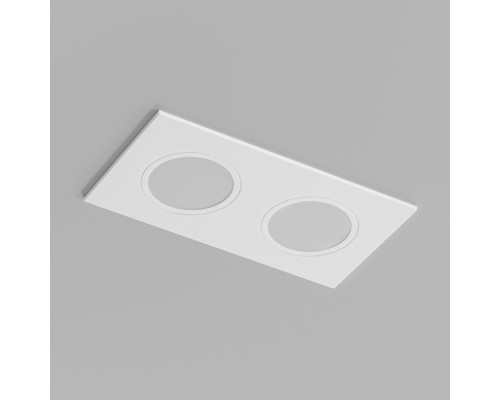 Встраиваемый влагозащищенный светильник PORT, 2?15 Вт макс., LED, GU5.3, IP65, корпус из полимера, цвет белый