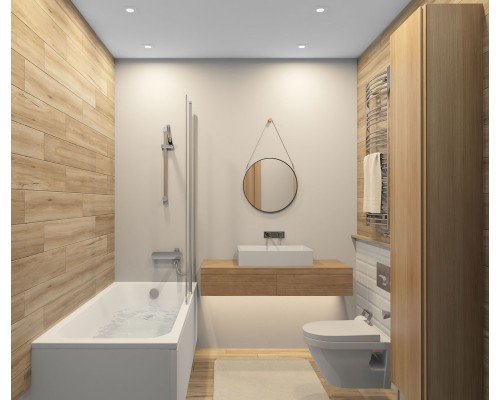 DK3102-WH Встраиваемый влагозащищенный светильник, IP65, до 10 Вт, LED, GU5,3, белый