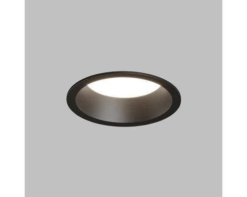 DK3103-BK Встраиваемый влагозащищенный светильник, IP 65, 10 Вт, GU5.3, LED, черный, пластик