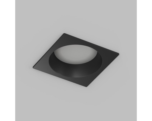 Встраиваемый влагозащищенный светильник DEEP, IP65, 15 Вт, GU5.3, LED, черный, пластик