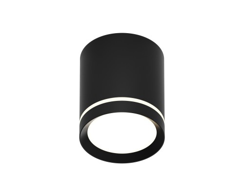 DK4013-BK Светильник накладной IP 20, 5 Вт, LED 4000, черный, алюминий/акрил