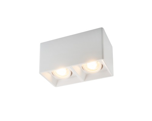 DK3035-WH Светильник накладной IP 20, 10 Вт, GU5.3, LED, белый, пластик