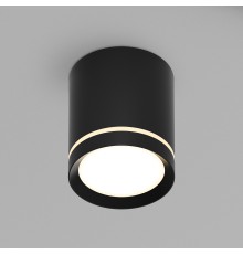 DK4016-BK Светильник накладной IP 20, 5 Вт, LED 3000, черный, алюминий/акрил