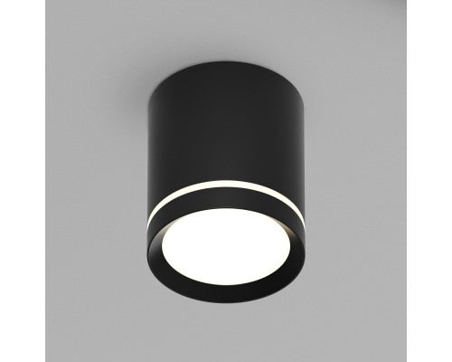 DK4013-BK Светильник накладной IP 20, 5 Вт, LED 4000, черный, алюминий/акрил