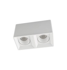DK3085-WH Светильник накладной IP 20, 10 Вт, GU5.3, LED, белый/белый, пластик