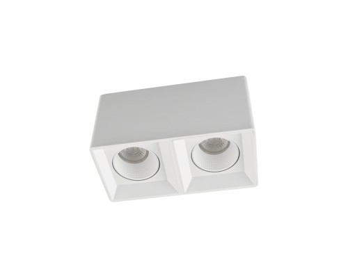 DK3085-WH Светильник накладной IP 20, 10 Вт, GU5.3, LED, белый/белый, пластик