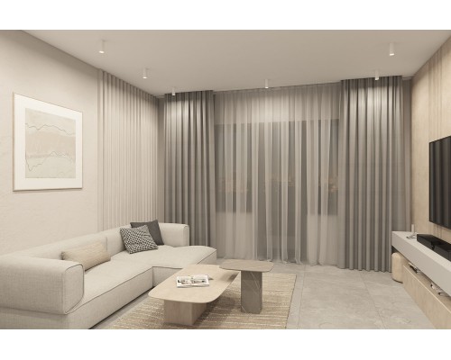 DK2051-WH Накладной светильник, IP 20, 15 Вт, GU10, белый, алюминий