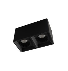 DK3085-BK Светильник накладной IP 20, 10 Вт, GU5.3, LED, черный/черный, пластик