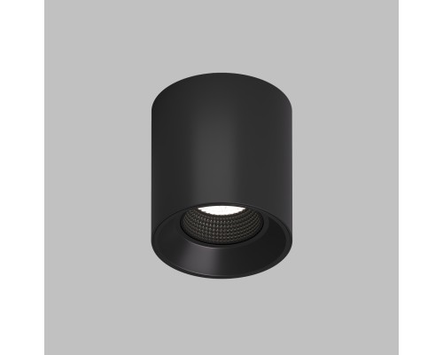 DK3090-BK Светильник накладной IP 20, 10 Вт, GU5.3, LED, черный/черный, пластик