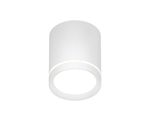 DK4013-WH Светильник накладной IP 20, 5 Вт, LED 4000, белый, алюминий/акрил