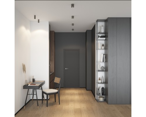 DK2610-DN Накладной светильник SHINE TUBE со светодиодом, D70*H80, IP20, 3000К, 10W, RA?90, темный никель, алюминий