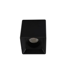 DK3080-BK Светильник накладной IP 20, 10 Вт, GU5.3, LED, черный/черный, пластик