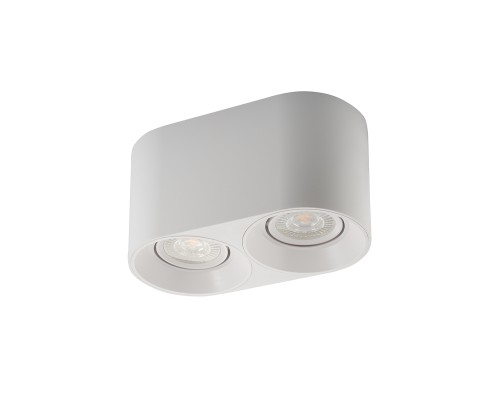 DK3036-WH Светильник накладной IP 20, 10 Вт, GU5.3, LED, белый, пластик