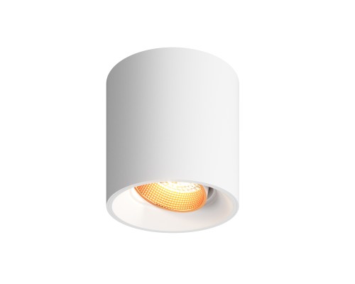 DK3090-WBR Светильник накладной, IP 20, 10 Вт, GU5.3, LED, белый/бронзовый, пластик