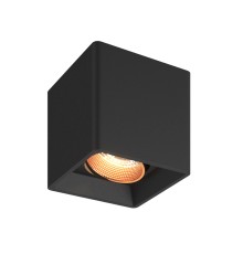 DK3080-BBR Светильник накладной, IP 20, 10 Вт, GU5.3, LED, черный/бронзовый, пластик