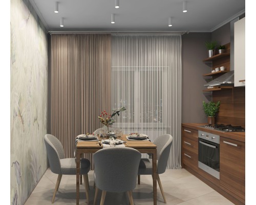 DK2051-WH Накладной светильник, IP 20, 15 Вт, GU10, белый, алюминий