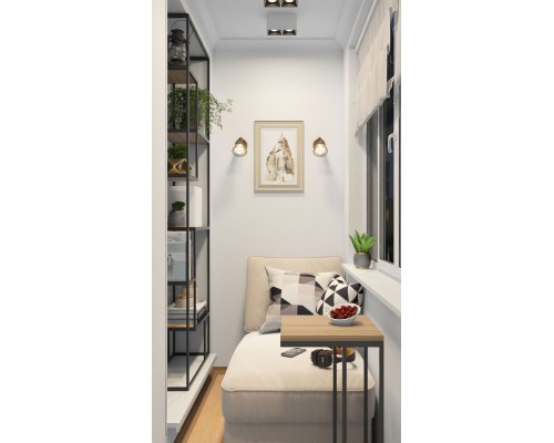 DK3035-WB Светильник накладной IP 20, 10 Вт, GU5.3, LED, белый/черный, пластик