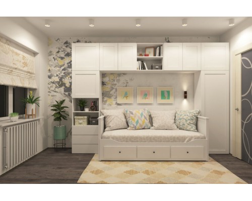 DK3090-WBR Светильник накладной, IP 20, 10 Вт, GU5.3, LED, белый/бронзовый, пластик