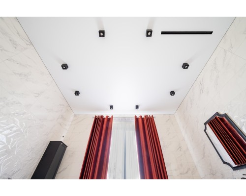 DK3080-BK Светильник накладной IP 20, 10 Вт, GU5.3, LED, черный/черный, пластик