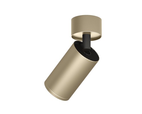 DK2029-GG Светильник накладной IP 20, 15 Вт, GU10, матовое золото, алюминий