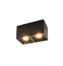 DK3035-BK Светильник накладной IP 20, 10 Вт, GU5.3, LED, черный, пластик