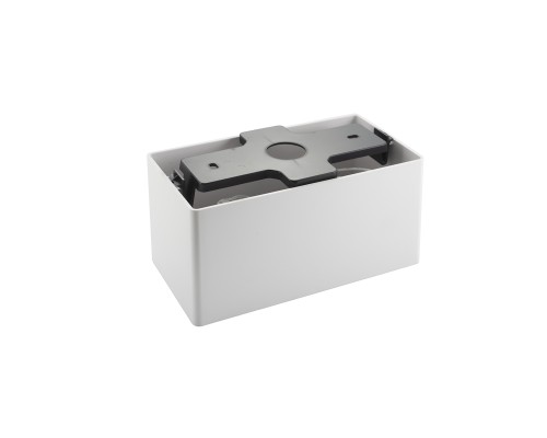 DK3035-WB Светильник накладной IP 20, 10 Вт, GU5.3, LED, белый/черный, пластик