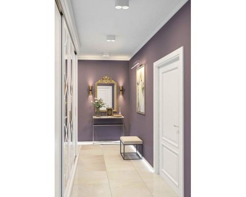 DK3036-WH Светильник накладной IP 20, 10 Вт, GU5.3, LED, белый, пластик