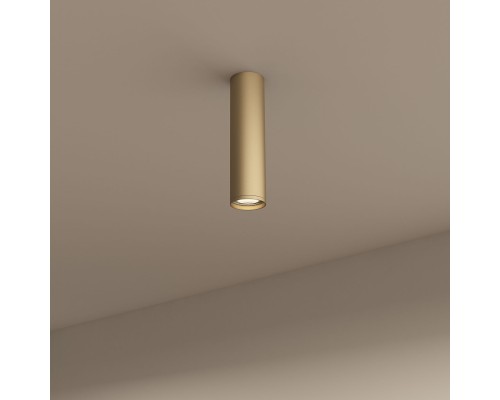 DK2052-SG Накладной светильник, IP 20, 15 Вт, GU10, матовое золото, алюминий