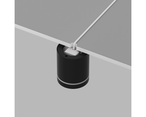 DK4016-BK Светильник накладной IP 20, 5 Вт, LED 3000, черный, алюминий/акрил