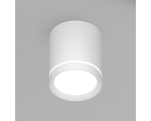 DK4013-WH Светильник накладной IP 20, 5 Вт, LED 4000, белый, алюминий/акрил